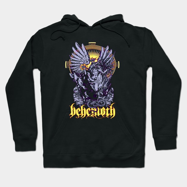 Behemoth Monster Logo Hoodie by AlmaHodges